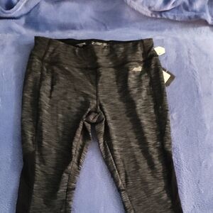 Kids Black Athletic Leggings